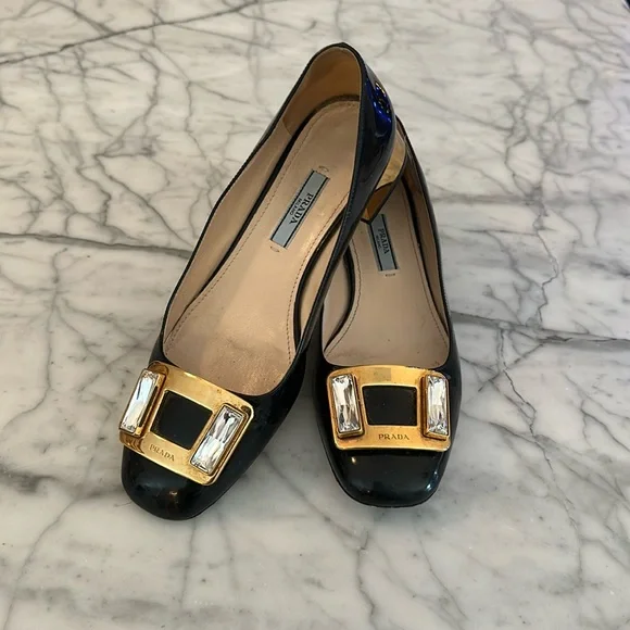 Prada | Shoes | Prada Slip On Flats | Poshmark display picture 3